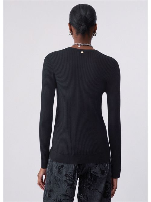 Maglia in lana con scollo a V LIU JO | WF6100MA77Q/22222